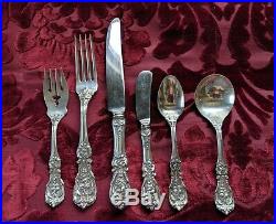 Reed and Barton Francis the 1st Sterling Silver 6 Piece Place Setting