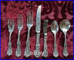 Reed and Barton Francis the 1st Sterling Silver 7 Piece Place Setting