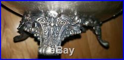 Reed and Barton King Francis Silver-plate Footed feet Fruit Bowl Sinatra 1684