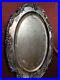 Reed and Barton King Francis Silverplate Oval Tray 19X13 Model 1676