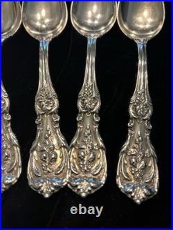 Reed and Barton Sterling Silver Flatware Set Francis I Teaspoon, 5 7/8, Qty 6