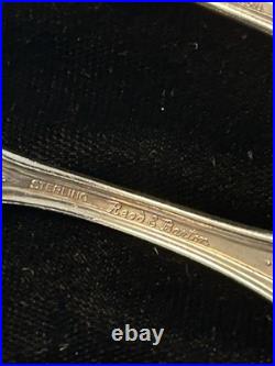 Reed and Barton Sterling Silver Flatware Set Francis I Teaspoon, 5 7/8, Qty 6
