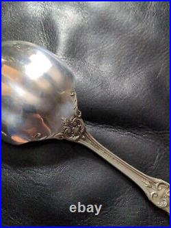 Reed and barton francis 1 sterling silver Large Serving Spoon 9 1/2 Inch No Mono