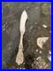 Reed&barton Francis I Old Mrk Flat Master Butter Knife Sterling Silver Flatware