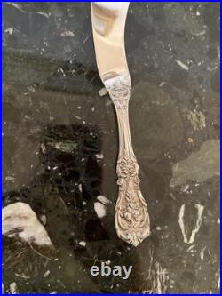 Reed&barton Francis I Old Mrk Flat Master Butter Knife Sterling Silver Flatware