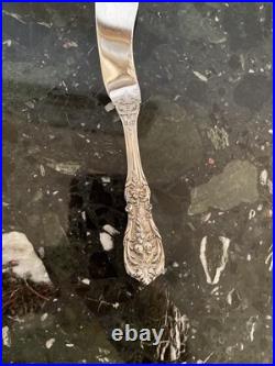 Reed&barton Francis I Old Mrk Flat Master Butter Knife Sterling Silver Flatware