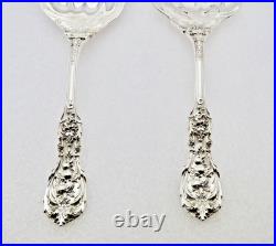 Reed &barton Francis I Salad Serving Set 9.5 Inch Sterling Silver Old Mark
