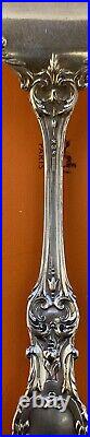 Reed barton sterling silver francis i Large Serving Fork Old Mark 9
