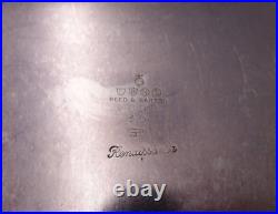 Renaissance by Reed and Barton Silverplate Tea Tray Oval Francis I #6000 (#7448)