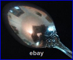 SOLID SERVING SPOON! Vintage REED BARTON STERLING 925 silver FRANCIS I patt EXC