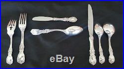 STERLING SILVER FLATWARE SET of 85 BY REED & BARTON FRANCIS 1ST