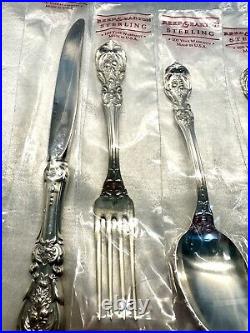 STERLING SILVER Francis I Reed & Barton Flatware 5 PIECE Place Setting New VTG