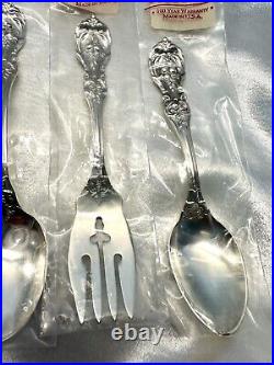 STERLING SILVER Francis I Reed & Barton Flatware 5 PIECE Place Setting New VTG