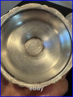 Set 2 items Reed & Barton Silver Plated Champagne Goblet King Francis 1661