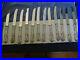 Set Of 12 Sterling Handles 9 Dessert Knives By Reed & Barton Francis I Pattern