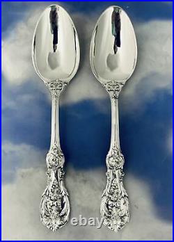 Set Of 2 Francis 1 By Reed & Barton Sterling Silver Serving Spoons 8-1/2 Mono