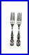 Set Of 2 REED & BARTON FRANCIS 1ST STERLING DINNER FORKS 7 1/4 NO MONO