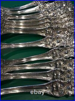 Set Of 2 Reed & Barton Francis I Old Mark Patent Dt 7-1/8 Gumbo Soup Spoons MONO