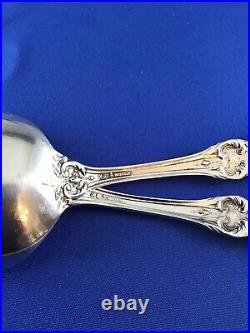 Set Of 2 Reed & Barton Francis I Sterling Silver Cream Gumbo Soup Spoons NO mono