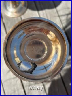 Set Of 2 Reed & Barton Sterling Silver Goblet Francis 1 X569C 5.5 Troy Ounces