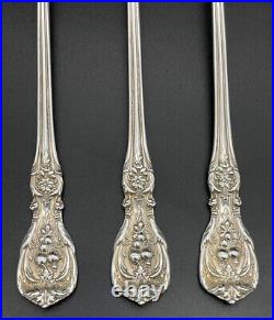 Set Of 6 Sterling Silver Reed & Barton Francis 1st Ice Tea Spoons No Monograms