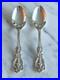 Set of 2 Reed & Barton Francis I Sterling Silver Teaspoons. No Mono