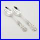 Set of 2 Sterling Silver Reed & Barton Francis l Dessert Teaspoon 5 7/8 No Mono