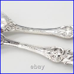 Set of 2 Sterling Silver Reed & Barton Francis l Dessert Teaspoon 5 7/8 No Mono
