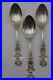 Set of 3 8.5 Sterling Silver Solid Francis I Reed & Barton Serving Spoons 272