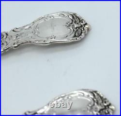 Set of 4 FRANCIS I by REED & BARTON Sterling Silver Cream Soup SpoonsBouillon