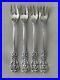 Set of (4) FRANCIS I by Reed & Barton Sterling Silver Cocktail ForksU290