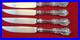 Set of 4 Francis I by Reed & Barton Sterling Serrated Steak Knives Custom Made