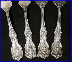 Set of 4 Reed & Barton Francis 1st Sterling Silver Salad Forks 6 1/8 Mono