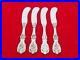 Set of 4 Reed & Barton Sterling Silver Francis I Flat Butter Spreaders UB-32