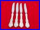Set of 4 Reed & Barton Sterling Silver Francis I Place Knives LR-17