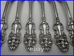 Set of 6 Reed & Barton Silverplate KING FRANCIS Dinner Forks