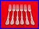 Set of 6 Reed & Barton Sterling Old Mark Francis I Heavy Dinner Forks B-12