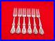 Set of 6 Reed & Barton Sterling Silver Francis I Large Dinner Forks XW-15