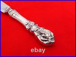 Set of 8 Reed & Barton Sterling Silver Francis I 9 1/8 Knives QV-16