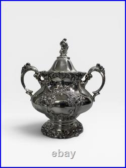 Silver Plated King Francis Sugar Bowl with Lid 1652 Reed & Barton