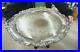 Silverplate Reed & Barton King Francis 31 x 21 HUGE OVAL Handle Serving Tray 40s