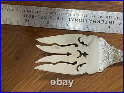 Solid Reed & Barton Francis I Sterling Silver Cold Meat Serving Fork 125 g