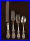Sterling 4-pc Place Setting REED & BARTON FRANCIS I, Old Mark, Mono M, 9 Avail