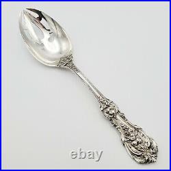 Sterling Francis I Slotted Serving Spoon Reed & Barton