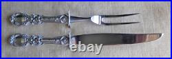 Sterling HH Carving Set, FRANCIS I from Reed & Barton, NEVER USED, No monogram