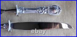 Sterling HH Carving Set, FRANCIS I from Reed & Barton, NEVER USED, No monogram