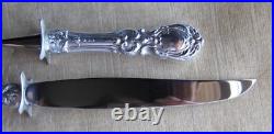 Sterling HH Carving Set, FRANCIS I from Reed & Barton, NEVER USED, No monogram