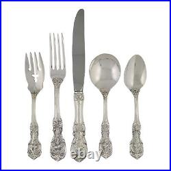 Sterling REED & BARTON 5pc Place Setting FRANCIS I new mark no mono $249 each