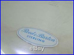 Sterling REED & BARTON Lg 12 3/4 footed Bowl / Dish FRANCIS I X566F no mono