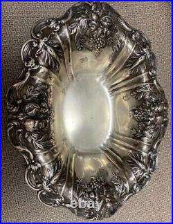 Sterling REED & BARTON Lg 12 In Bowl / Dish FRANCIS I X566 no mono